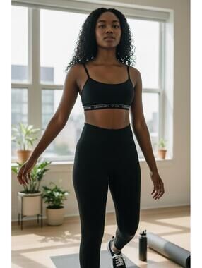 Calvin Klein Black Crop Top